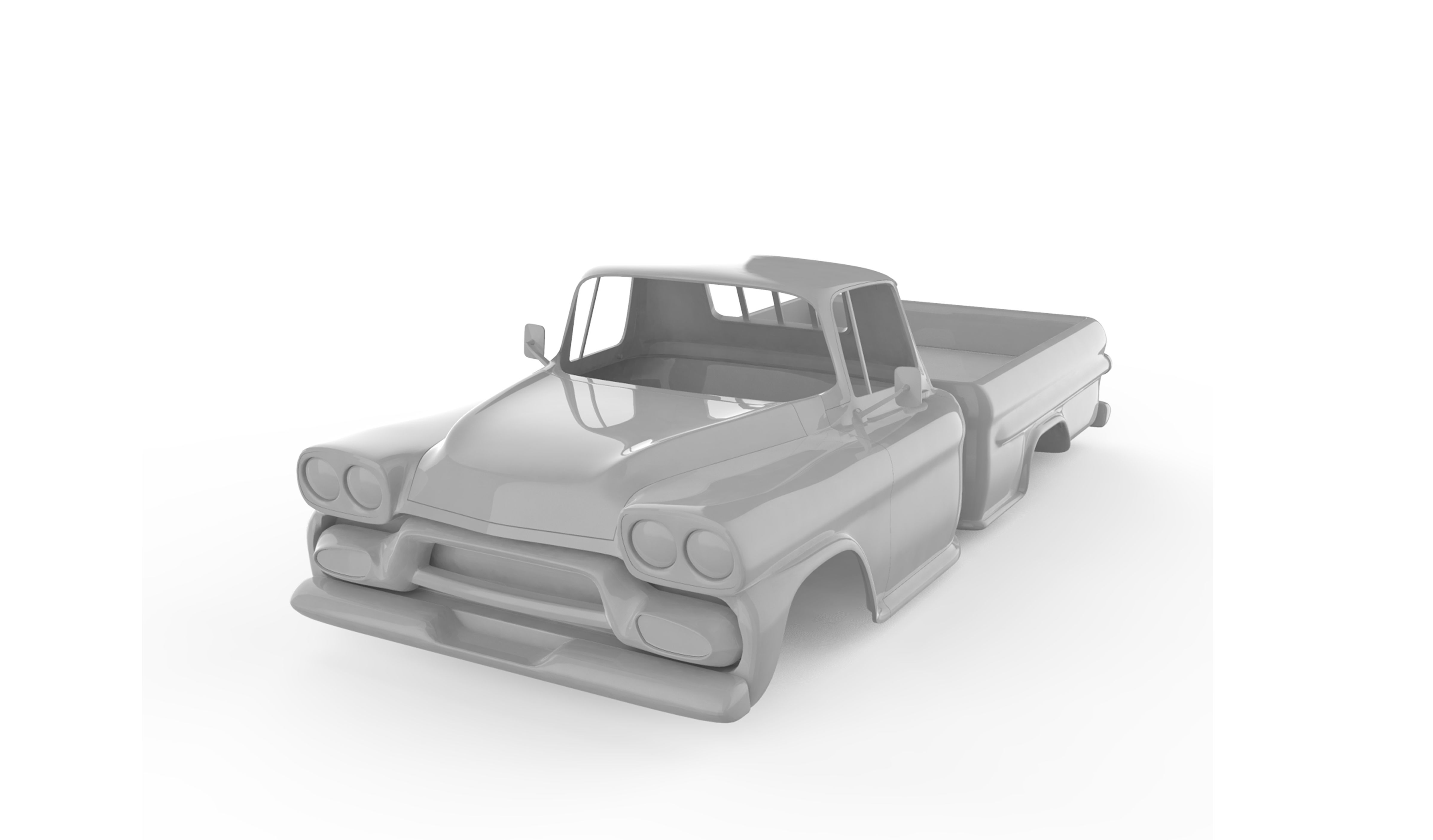 Rc body shell of 22 deffrent cars and trucks 3D print model_92