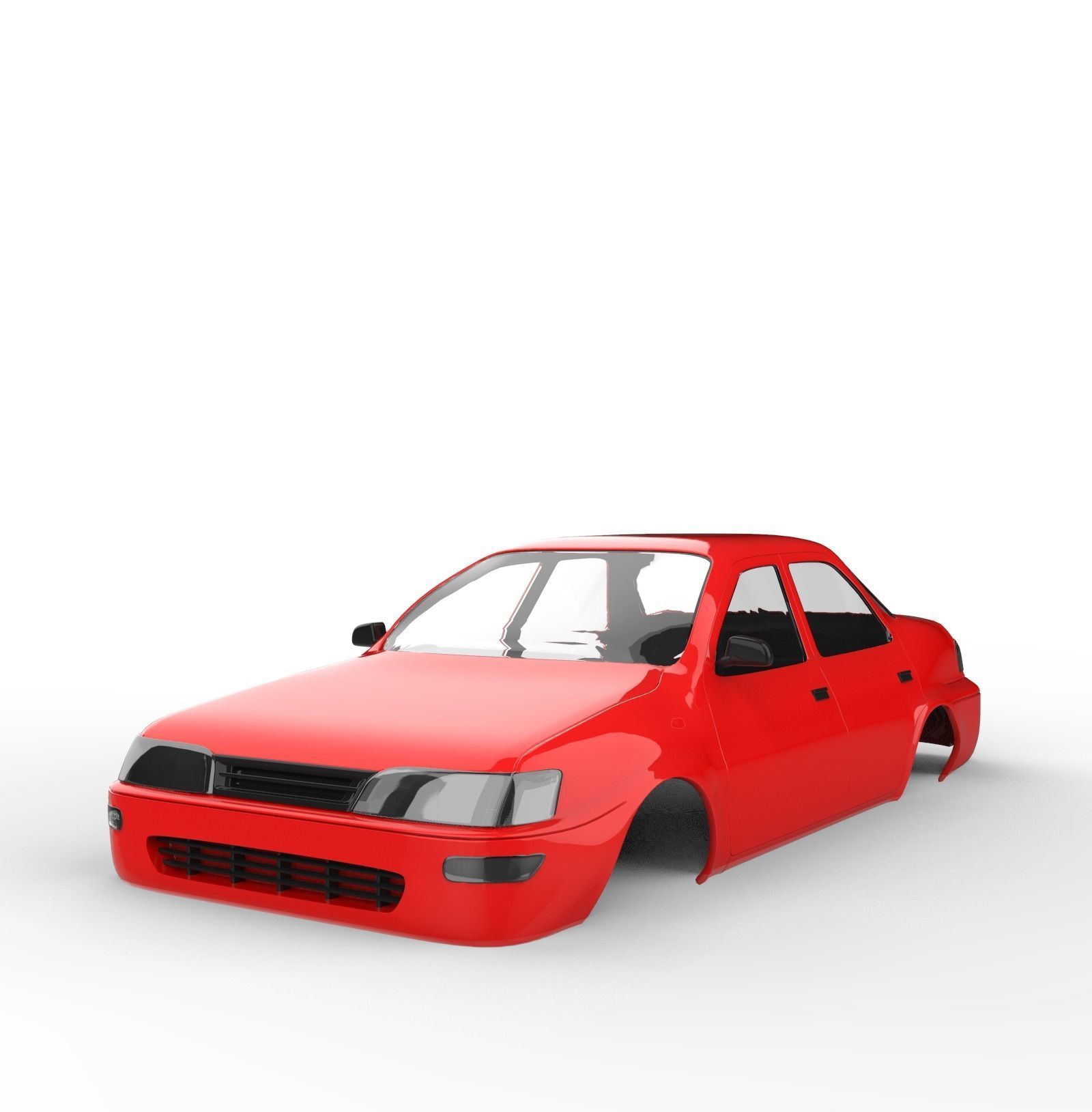 Rc body shell of 22 deffrent cars and trucks 3D print model_39