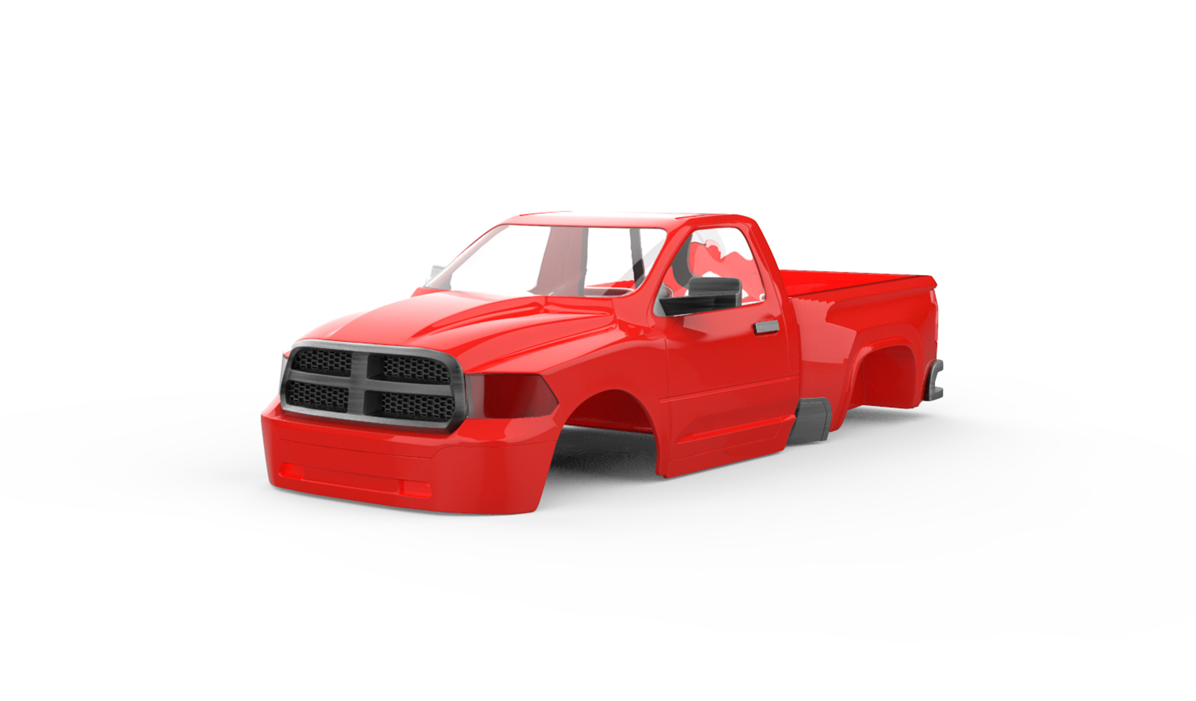 Rc body shell of 22 deffrent cars and trucks 3D print model_29