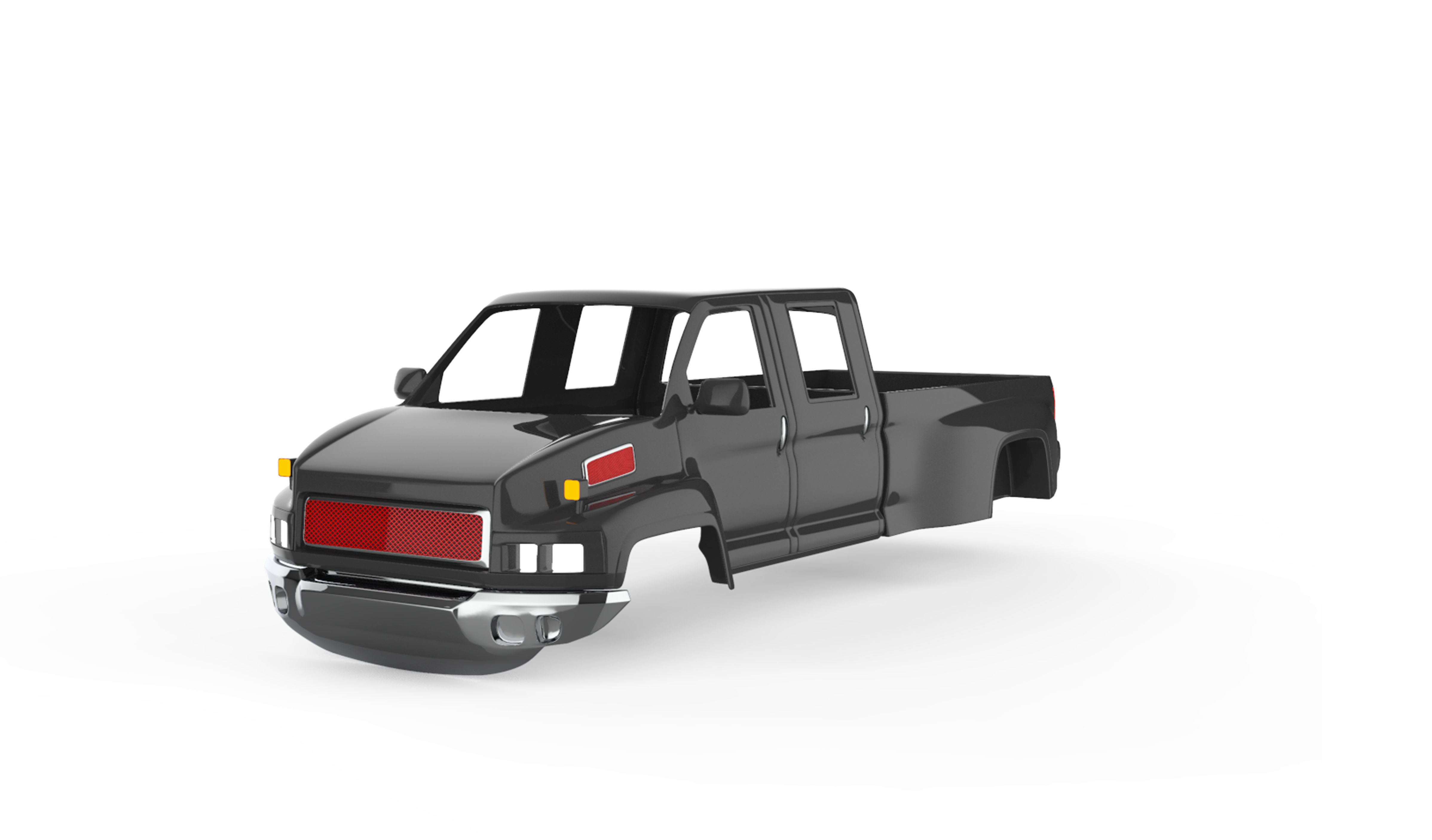 Rc body shell of 22 deffrent cars and trucks 3D print model_28