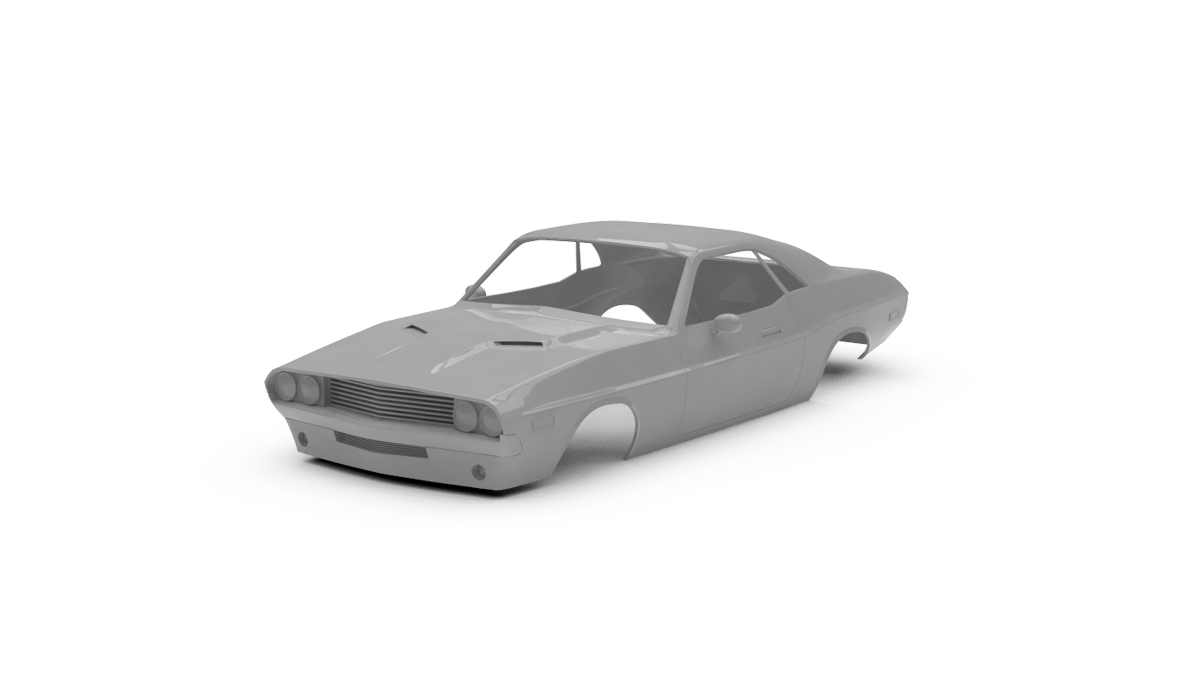 Rc body shell of 22 deffrent cars and trucks 3D print model_105