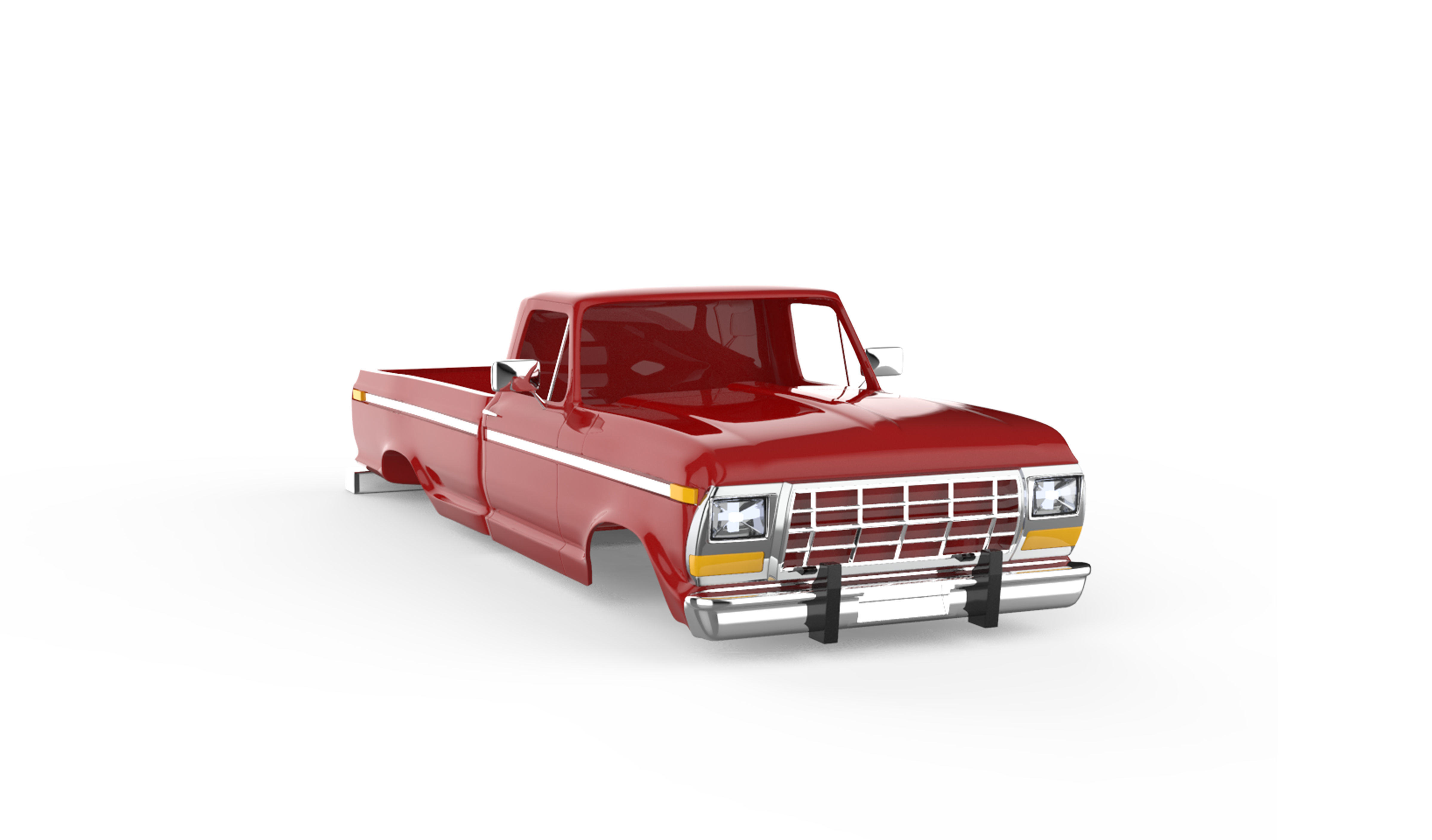 Rc body shell of 22 deffrent cars and trucks 3D print model_24