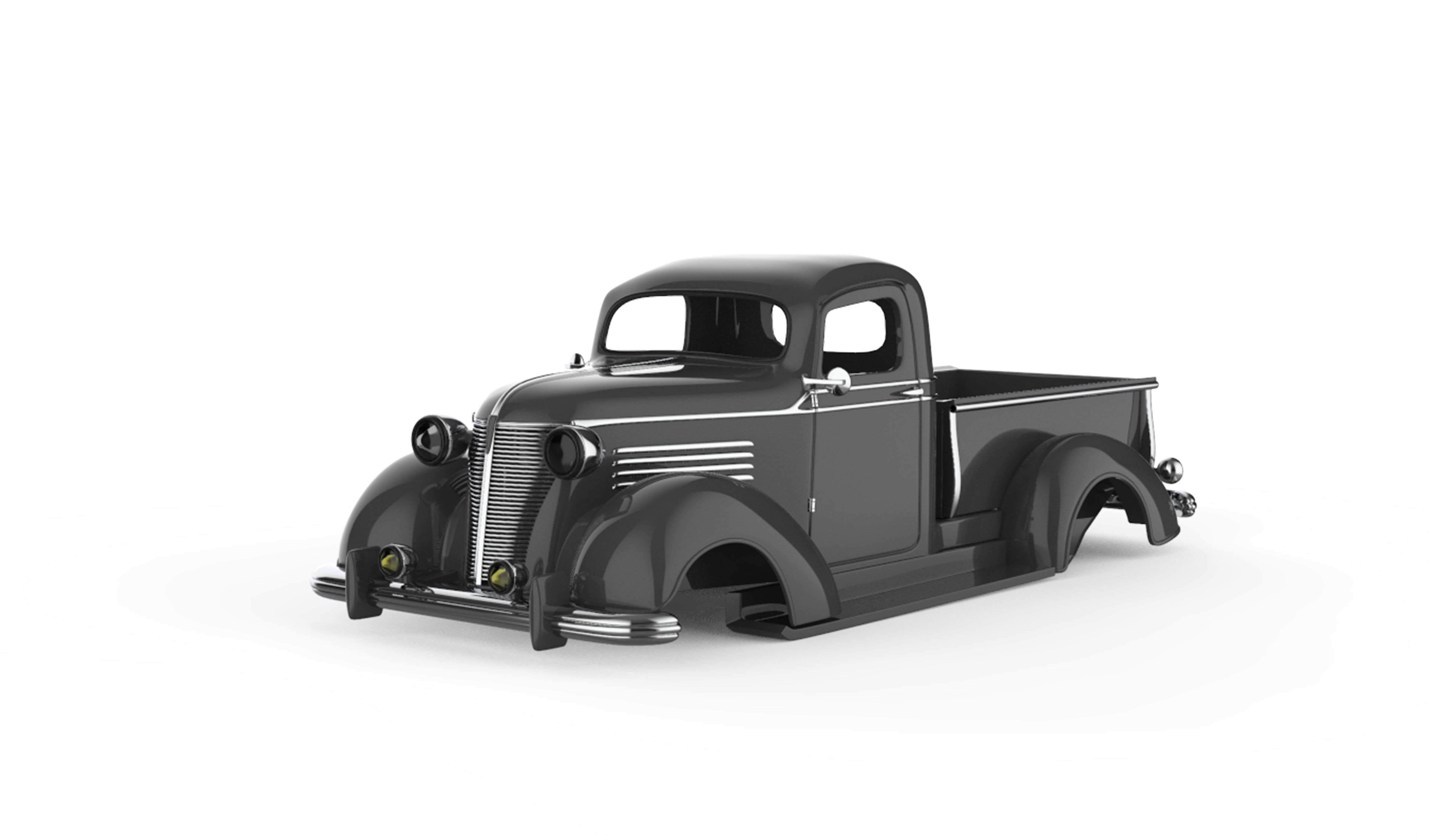 Rc body shell of 22 deffrent cars and trucks 3D print model_12