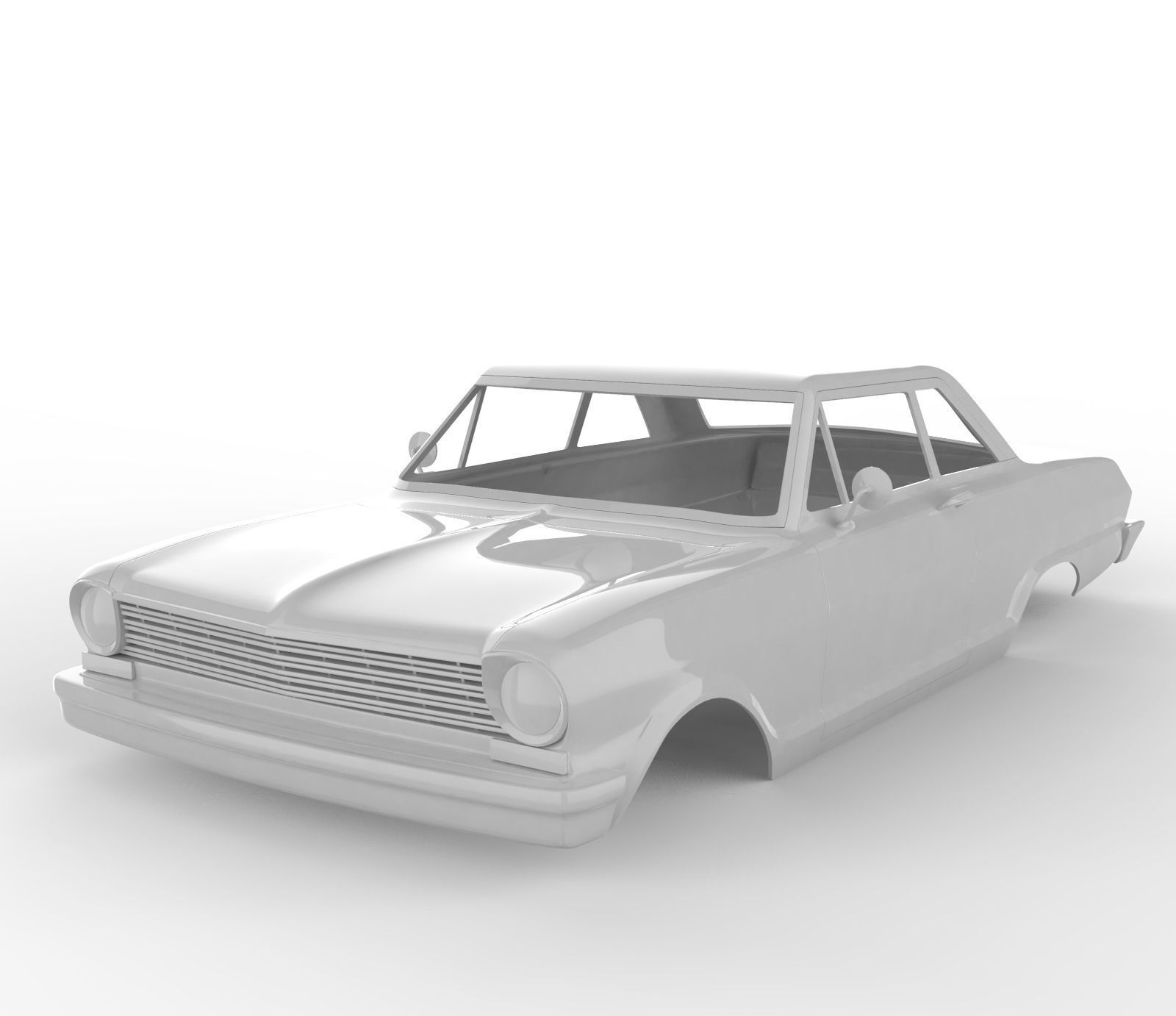 Rc body shell of 22 deffrent cars and trucks 3D print model_94