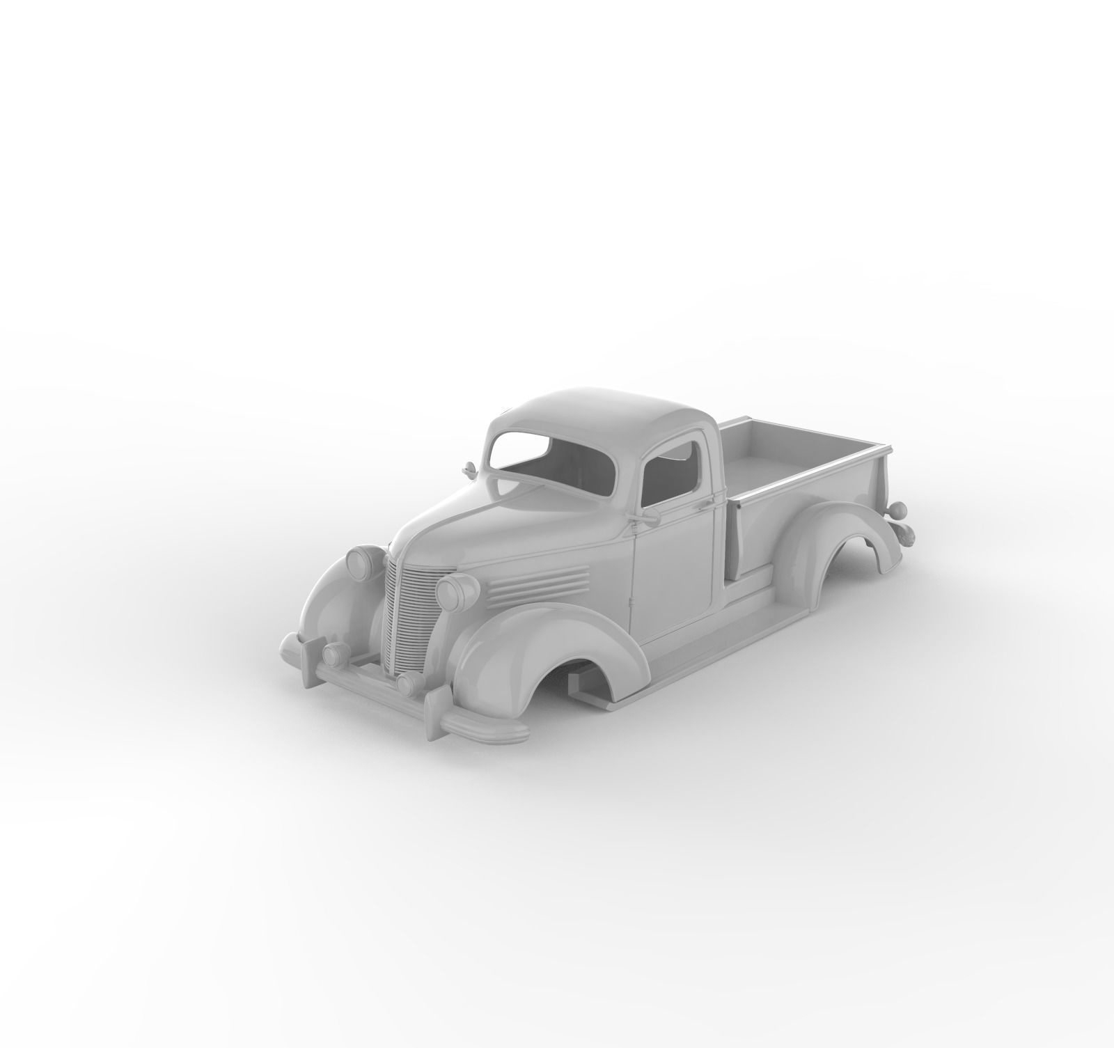 Rc body shell of 22 deffrent cars and trucks 3D print model_89