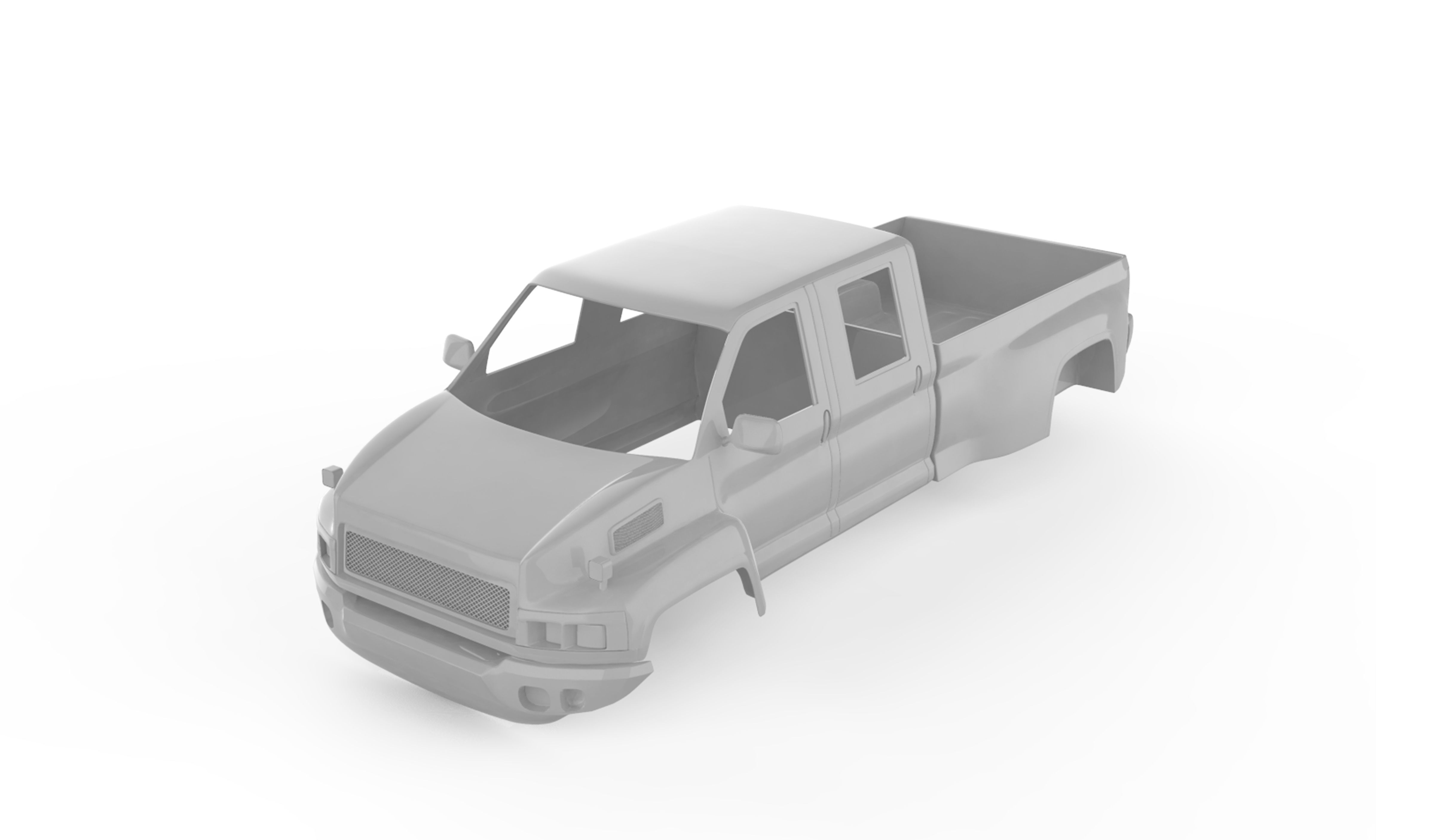 Rc body shell of 22 deffrent cars and trucks 3D print model_99