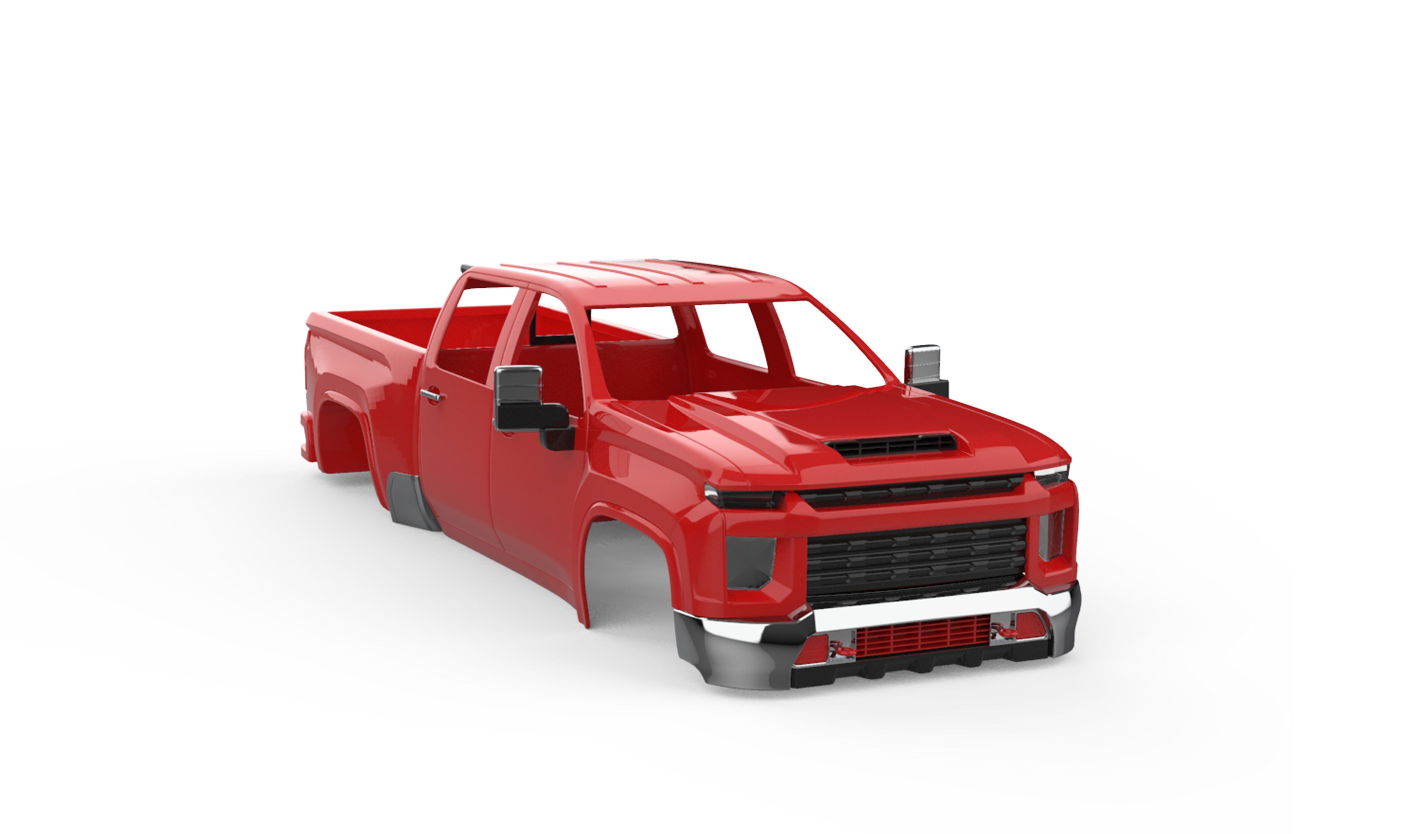 Rc body shell of 22 deffrent cars and trucks 3D print model_4