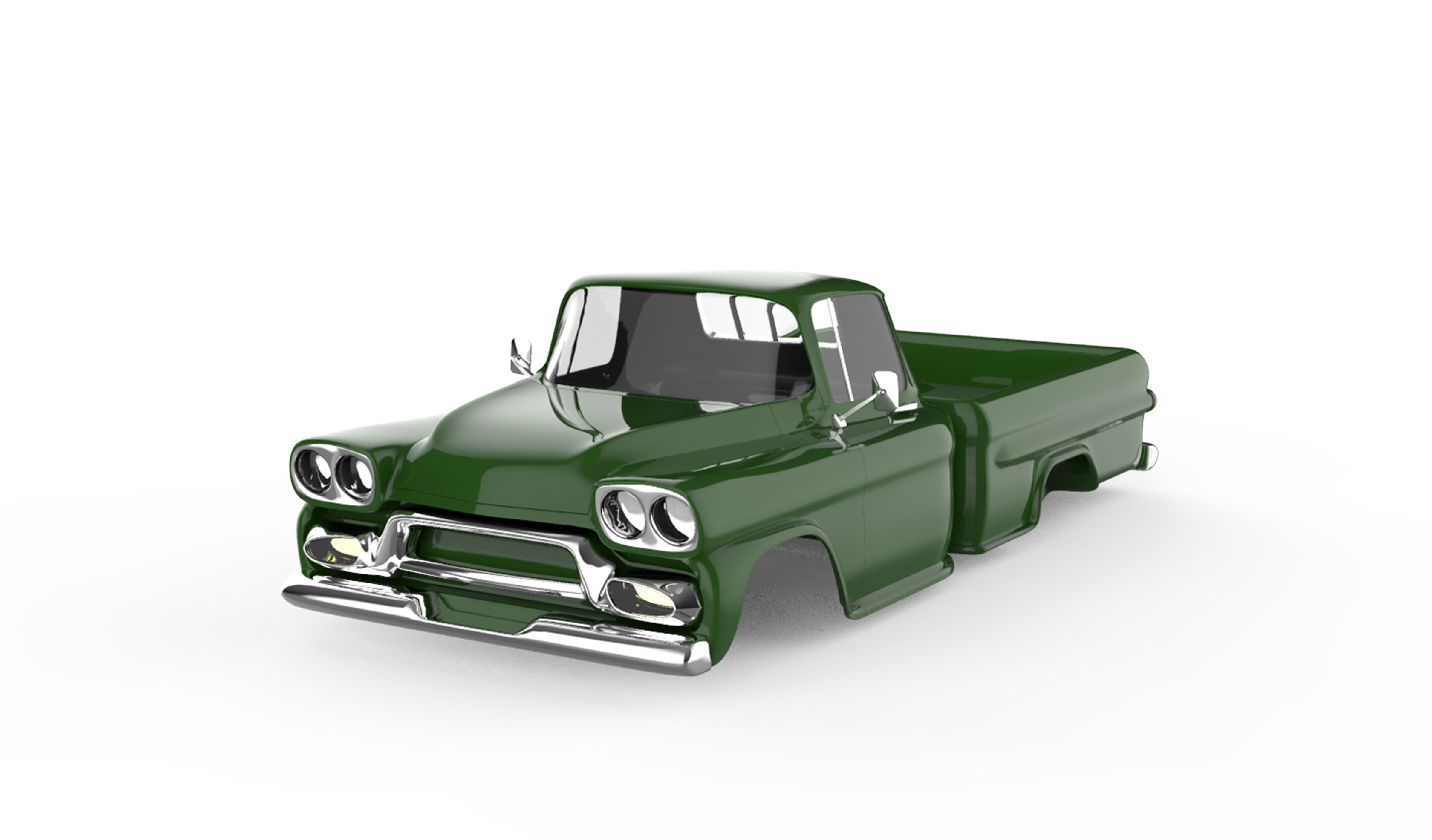 Rc body shell of 22 deffrent cars and trucks 3D print model_19