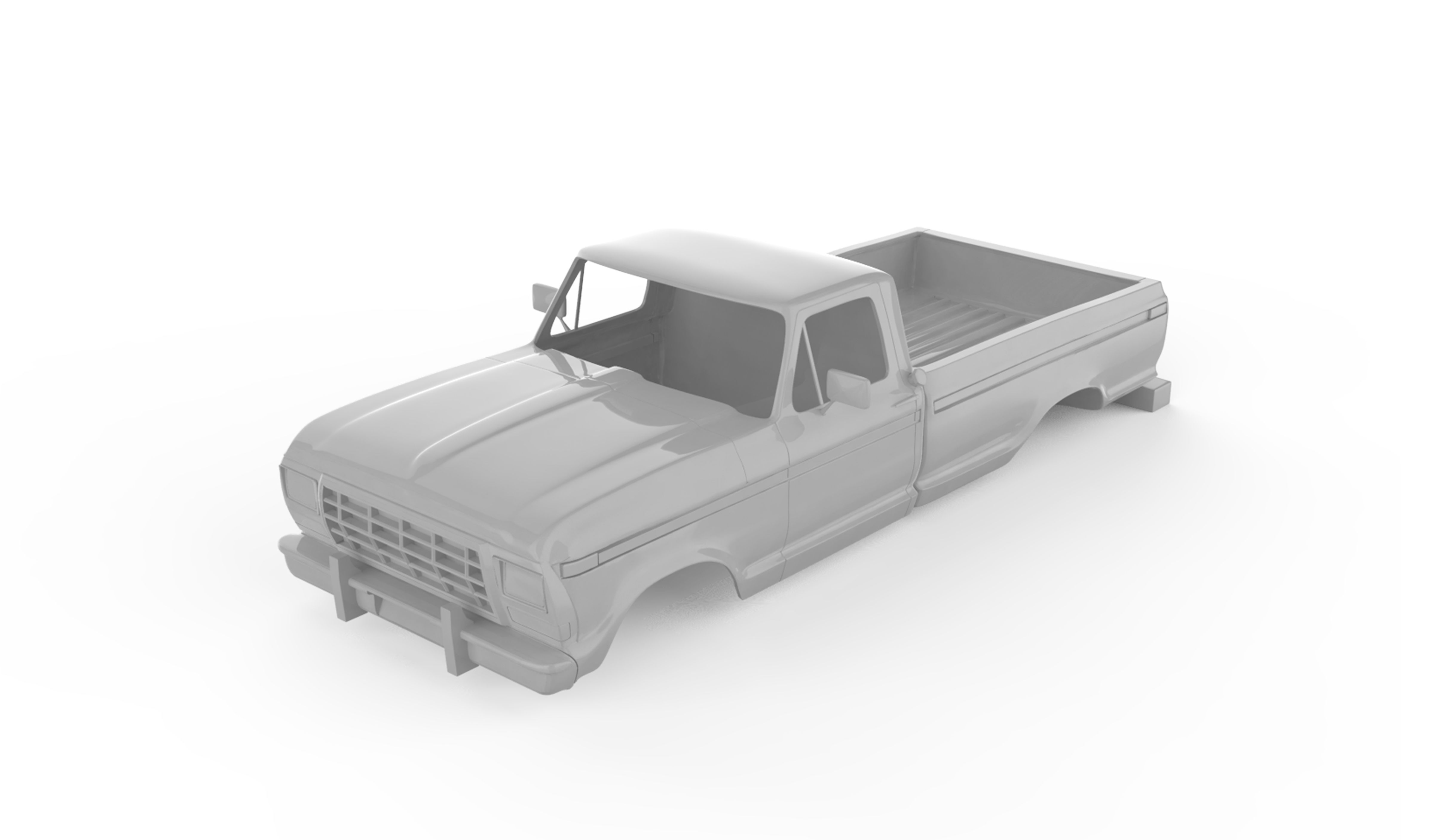 Rc body shell of 22 deffrent cars and trucks 3D print model_96