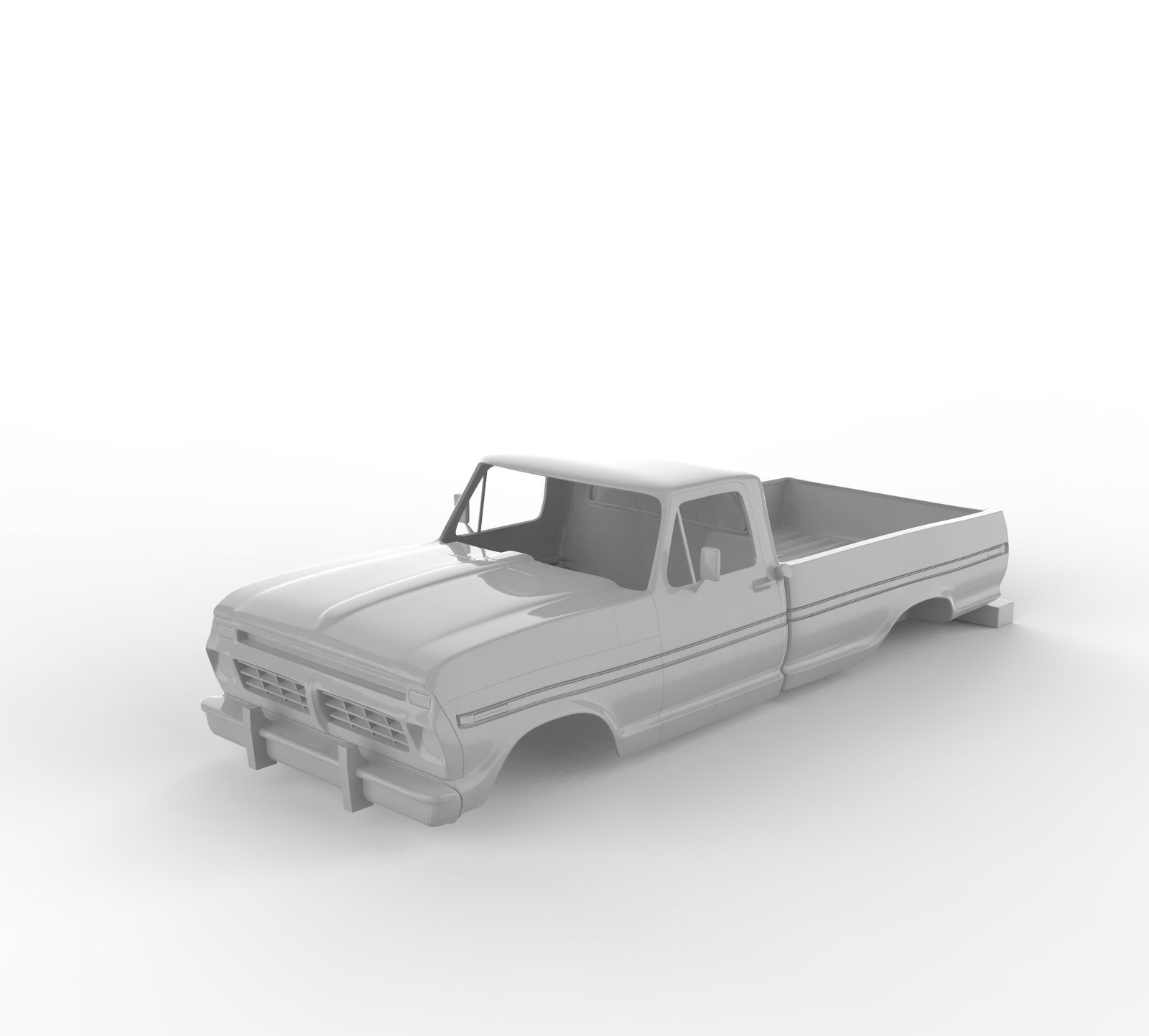 Rc body shell of 22 deffrent cars and trucks 3D print model_95