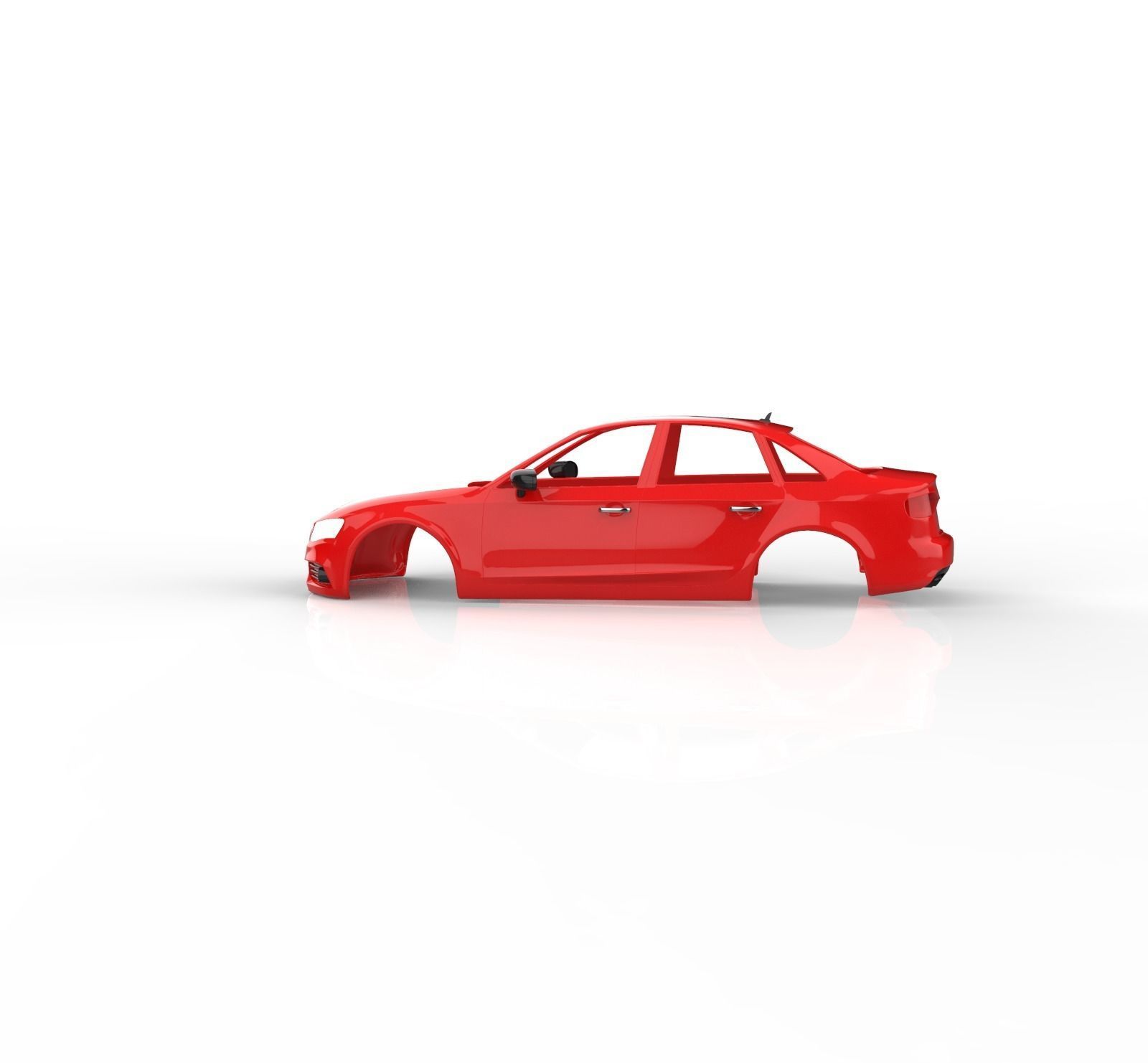 Rc body shell of 22 deffrent cars and trucks 3D print model_44