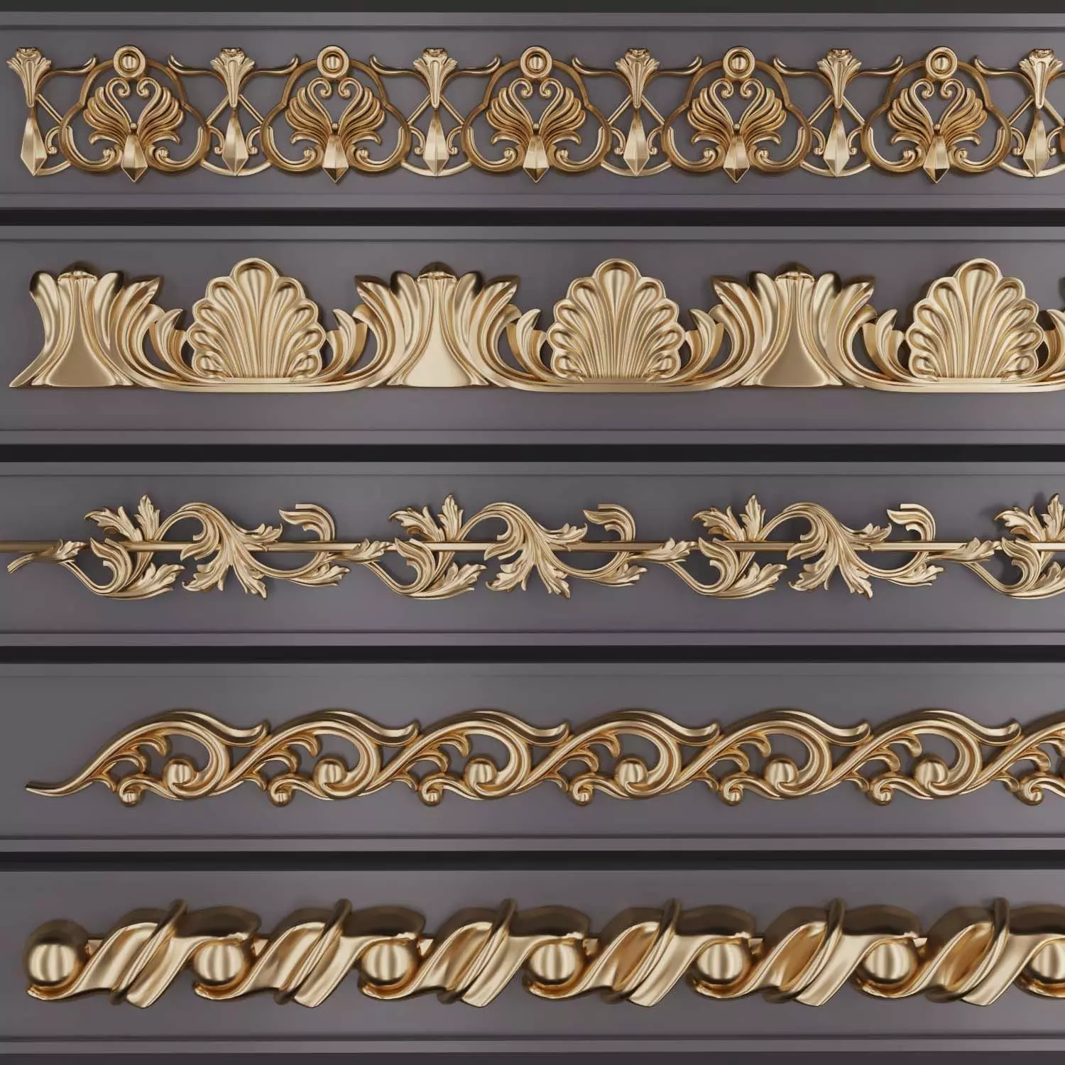 Trim Ornament 119 3D model_0