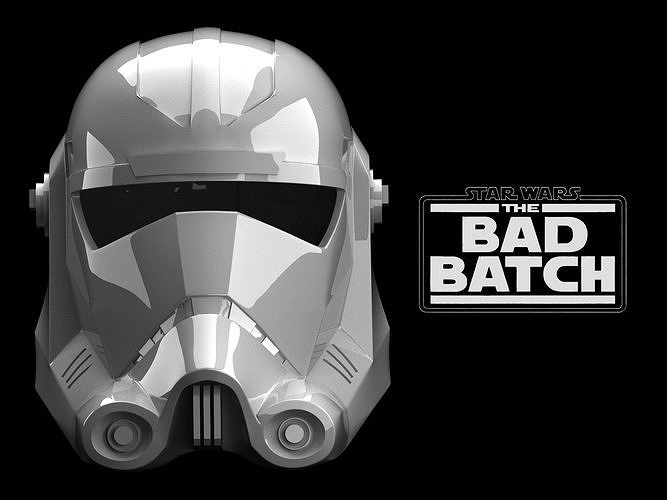 HUNTER HELMET The Bad Batch 3D print model