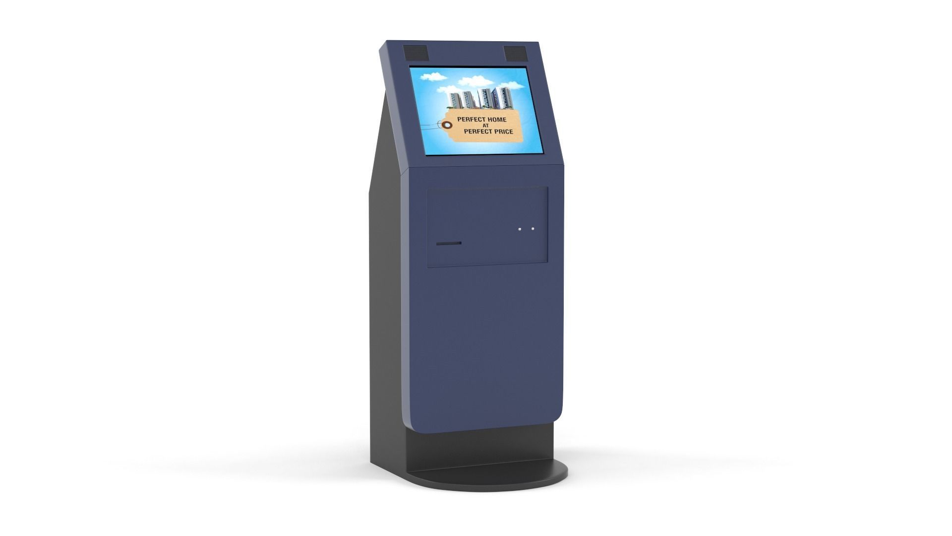 Electronic Kiosk 3D model_5