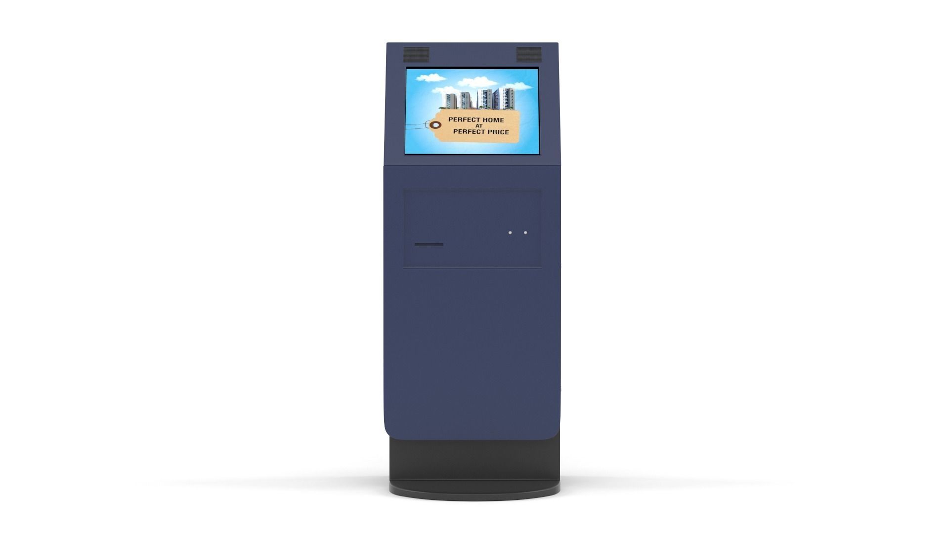 Electronic Kiosk 3D model_1