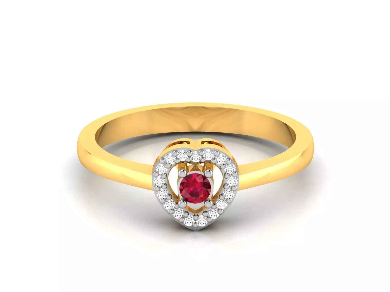 Solitaire Wedding Ring 3dm STL OBJ FBX Render Details 3D print model_0