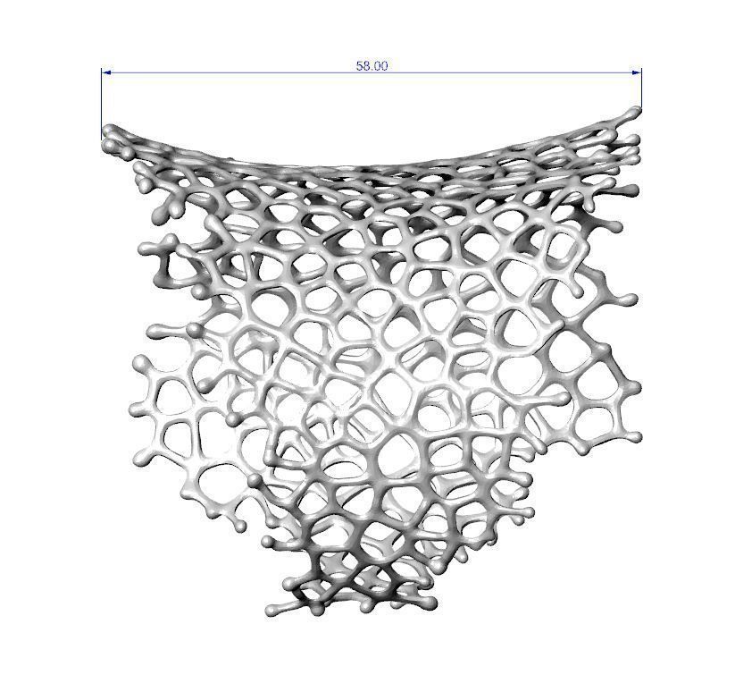 Cuff bracelet 3D print model_10