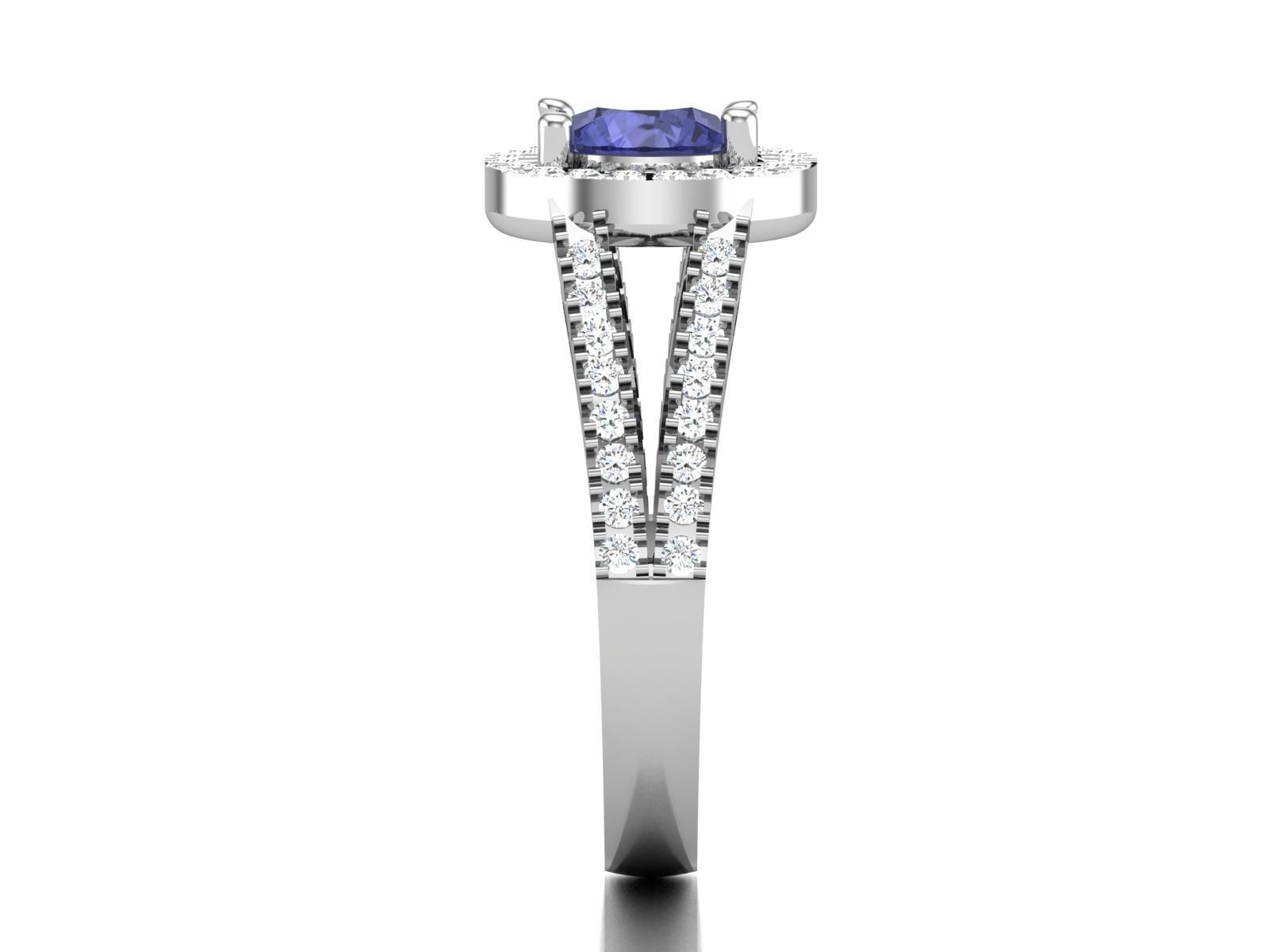 Solitaire Wedding Ring 3dm STL OBJ FBX Render Details 3D print model_8