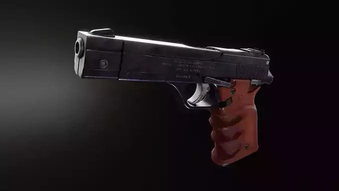 Benelli MP3 B76 series Low-poly 3D model