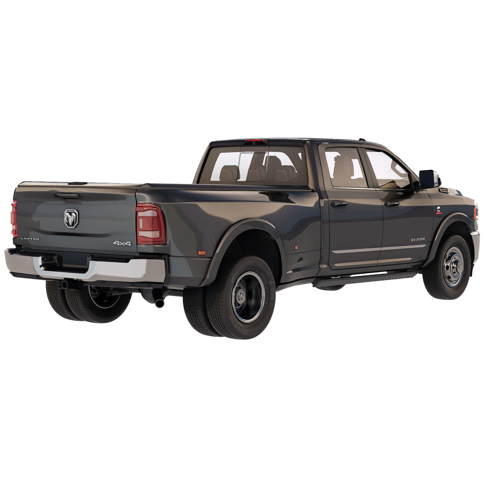 Dodge Ram 3500 HD Limited 2019 3D model_6