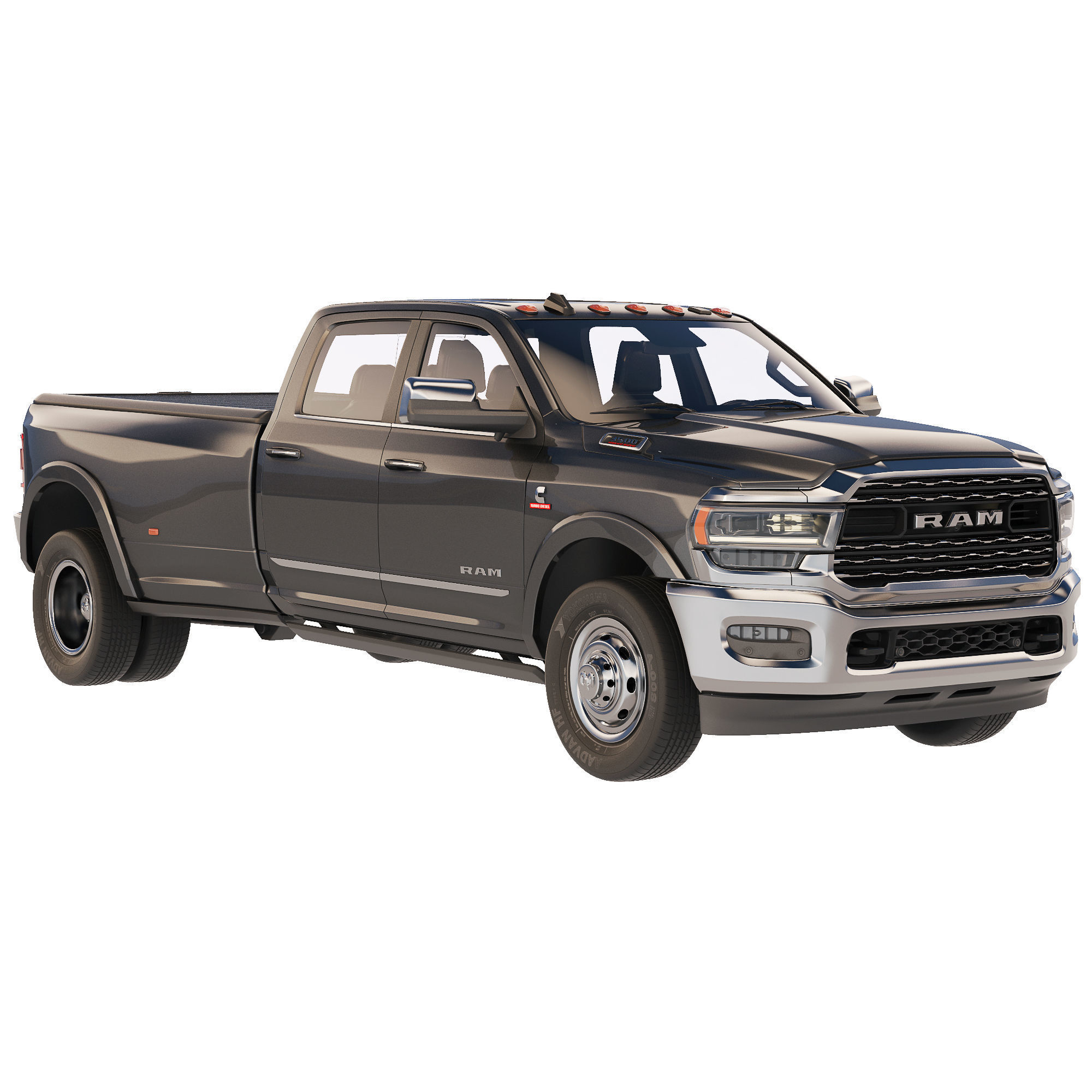 Dodge Ram 3500 HD Limited 2019 3D model_8