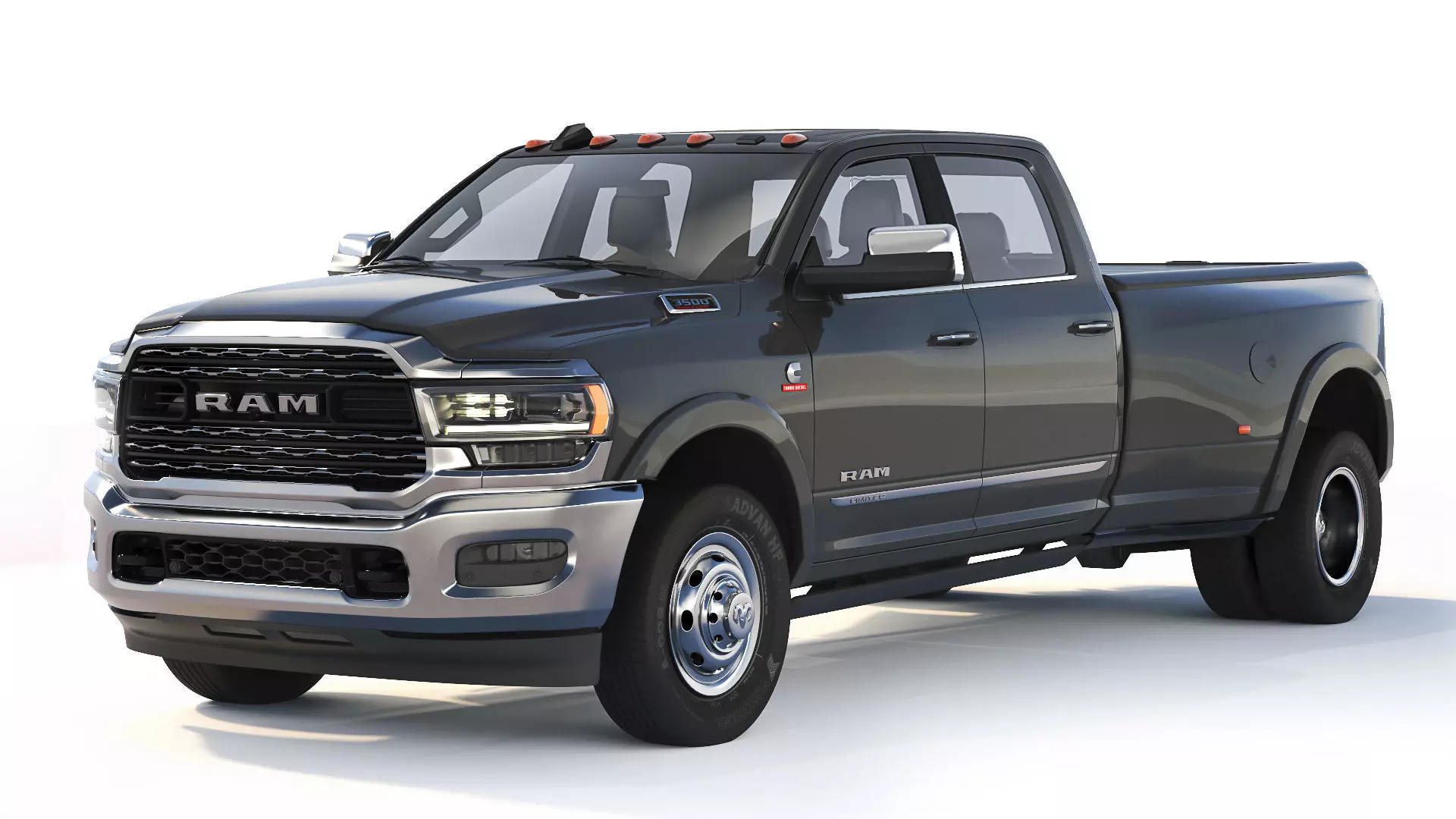 Dodge Ram 3500 HD Limited 2019 3D model_0