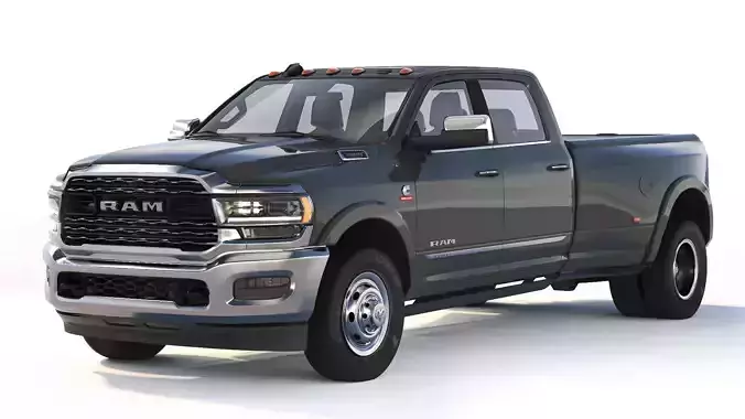Dodge Ram 3500 HD Limited 2019 3D model