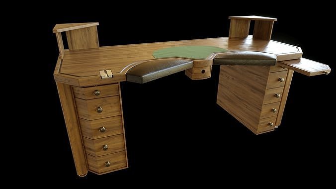 Watchmaker Desk 3D model