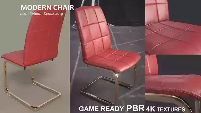 Modern Dining Chair PBR