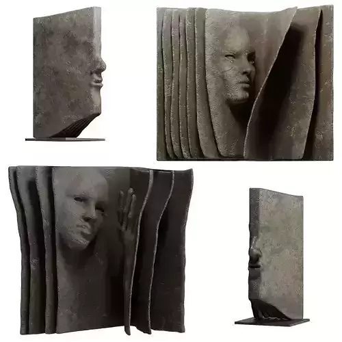 3 Book Sclupture