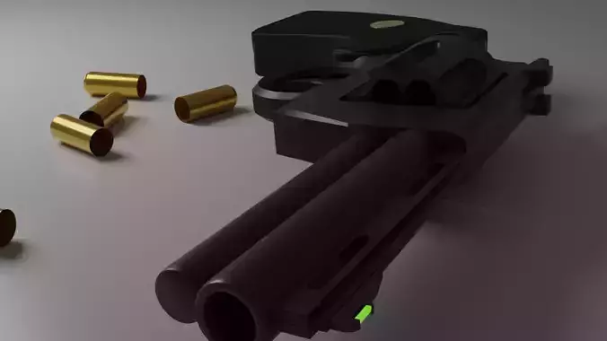 python revolver with bullets