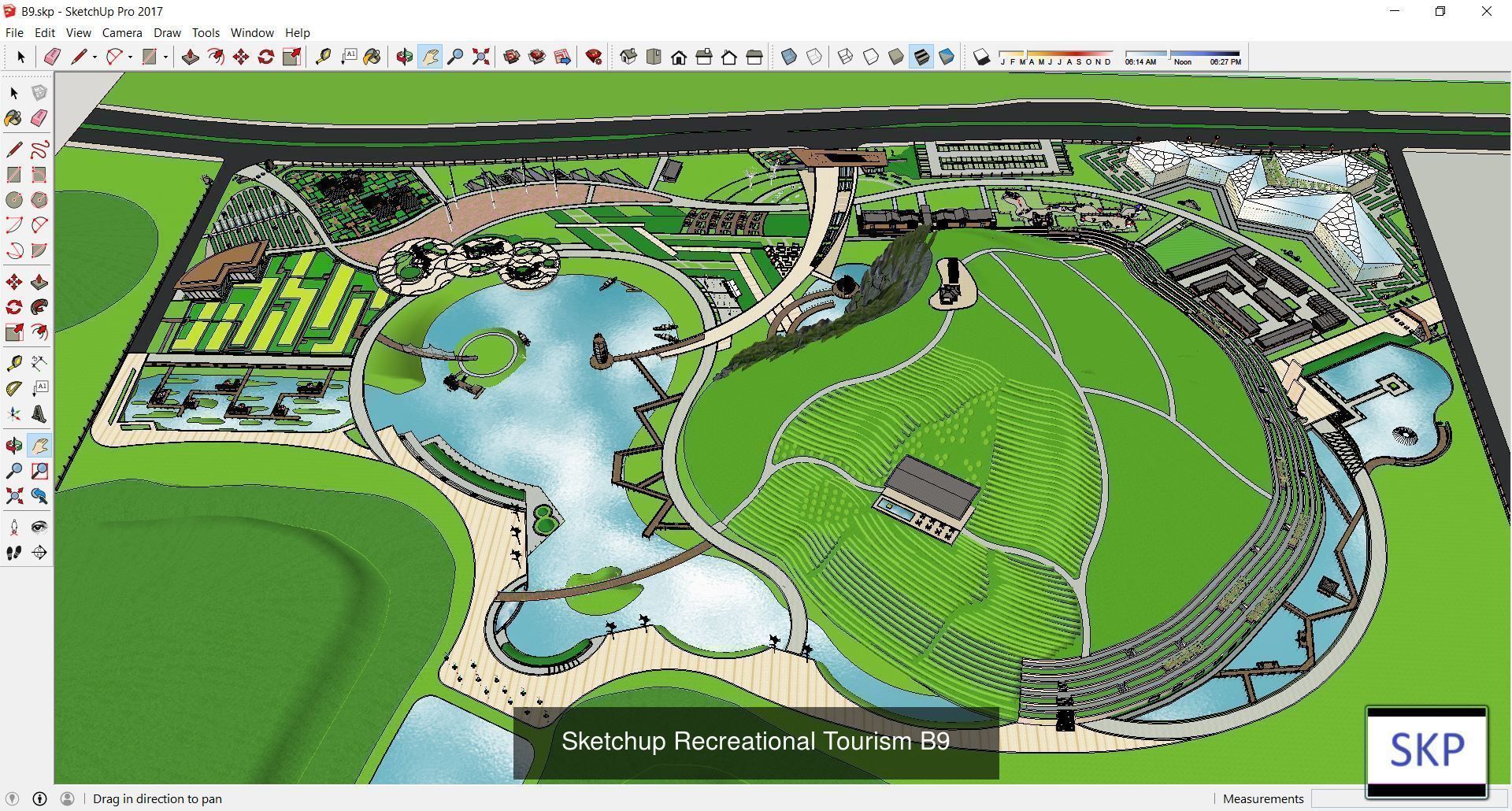 Collection 18 Sketchup Recreational Tourism models _18