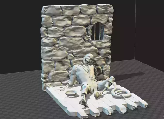 Aurora Models like FORGOTTEN PRISONER OF CASTEL MARE 3D print model