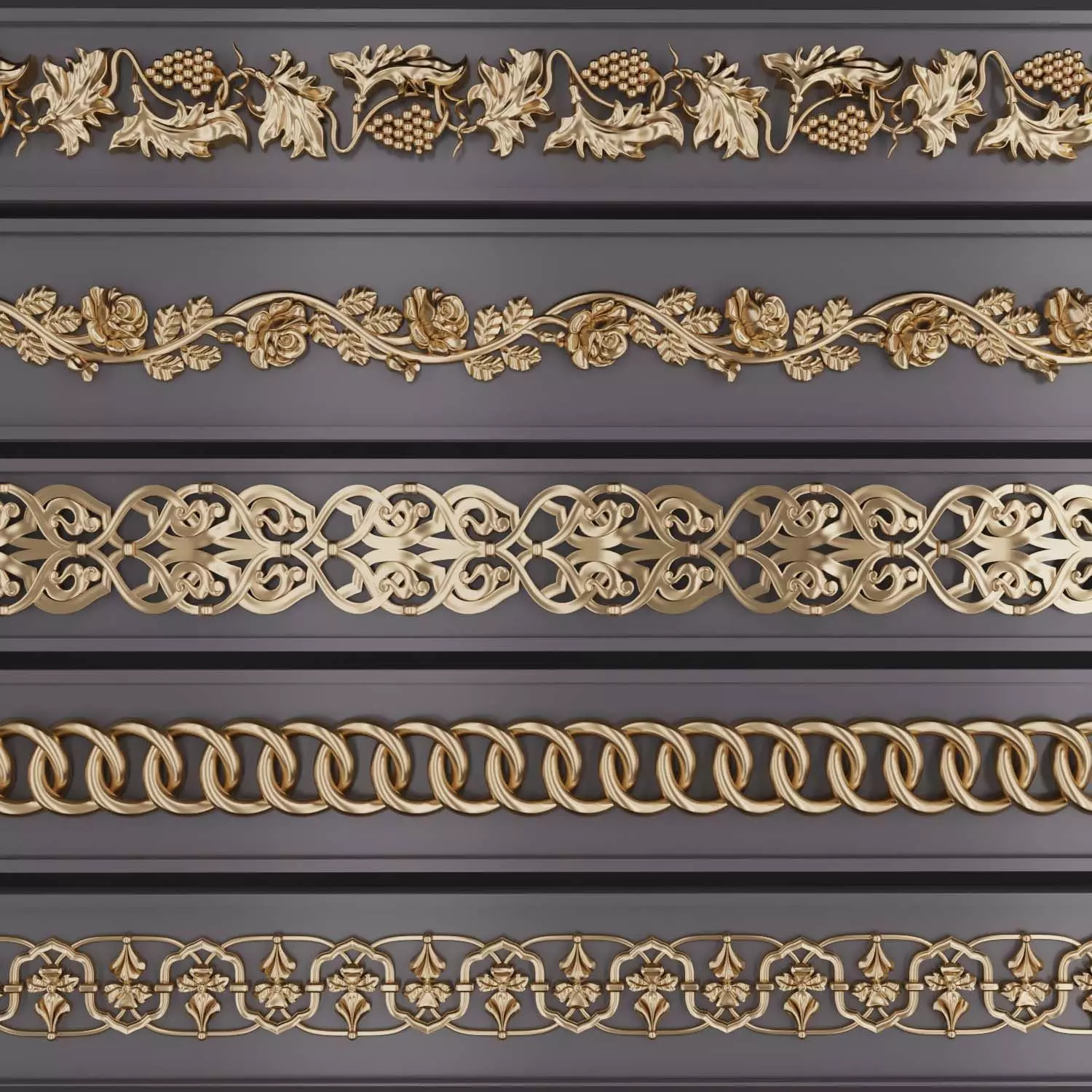 Trim Ornament 121 3D model_0