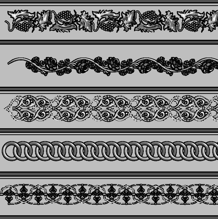 Trim Ornament 121 3D model_4