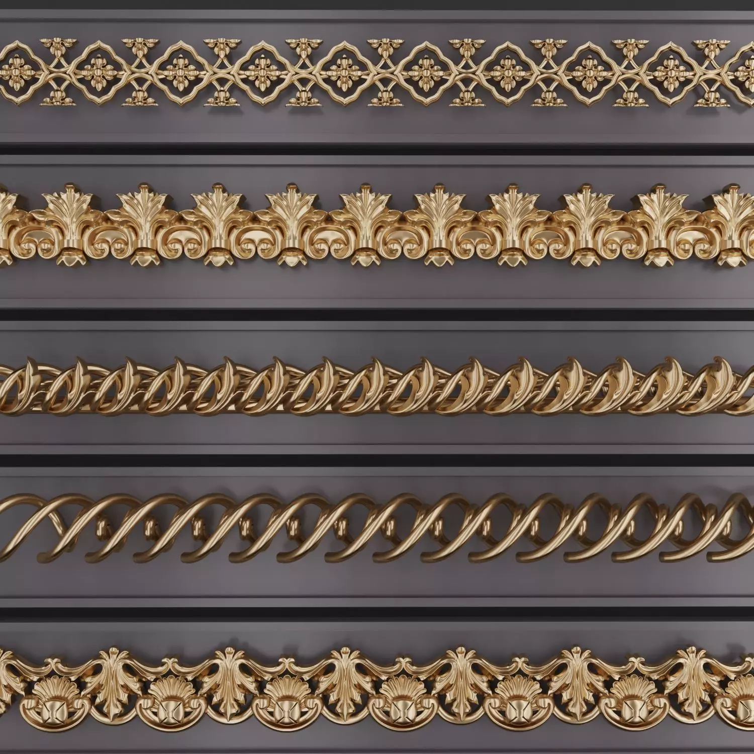 Trim Ornament 122 3D model_0