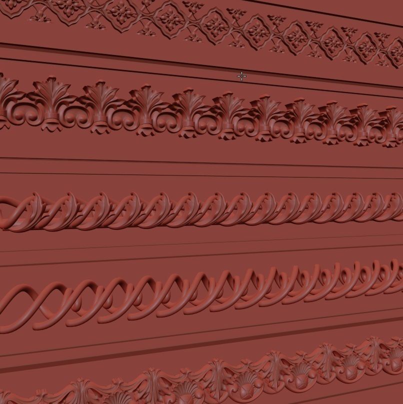 Trim Ornament 122 3D model_4