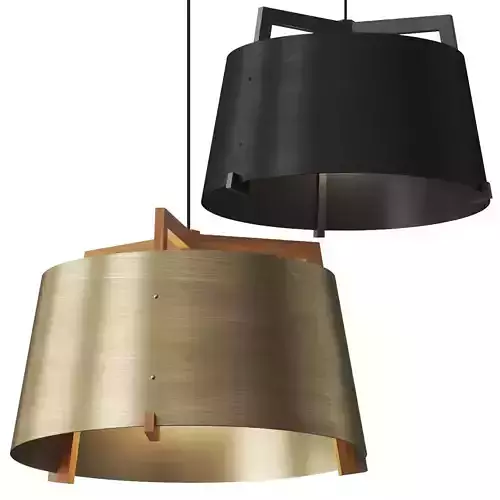 CERNO Ignis Large Pendant Lamp 3D model