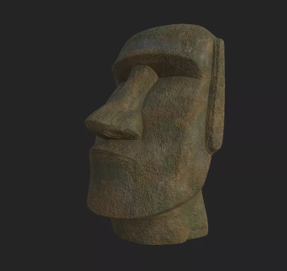 Moai Stature 3D model