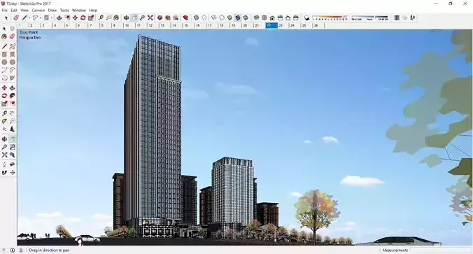 Sketchup Residential Complex T5