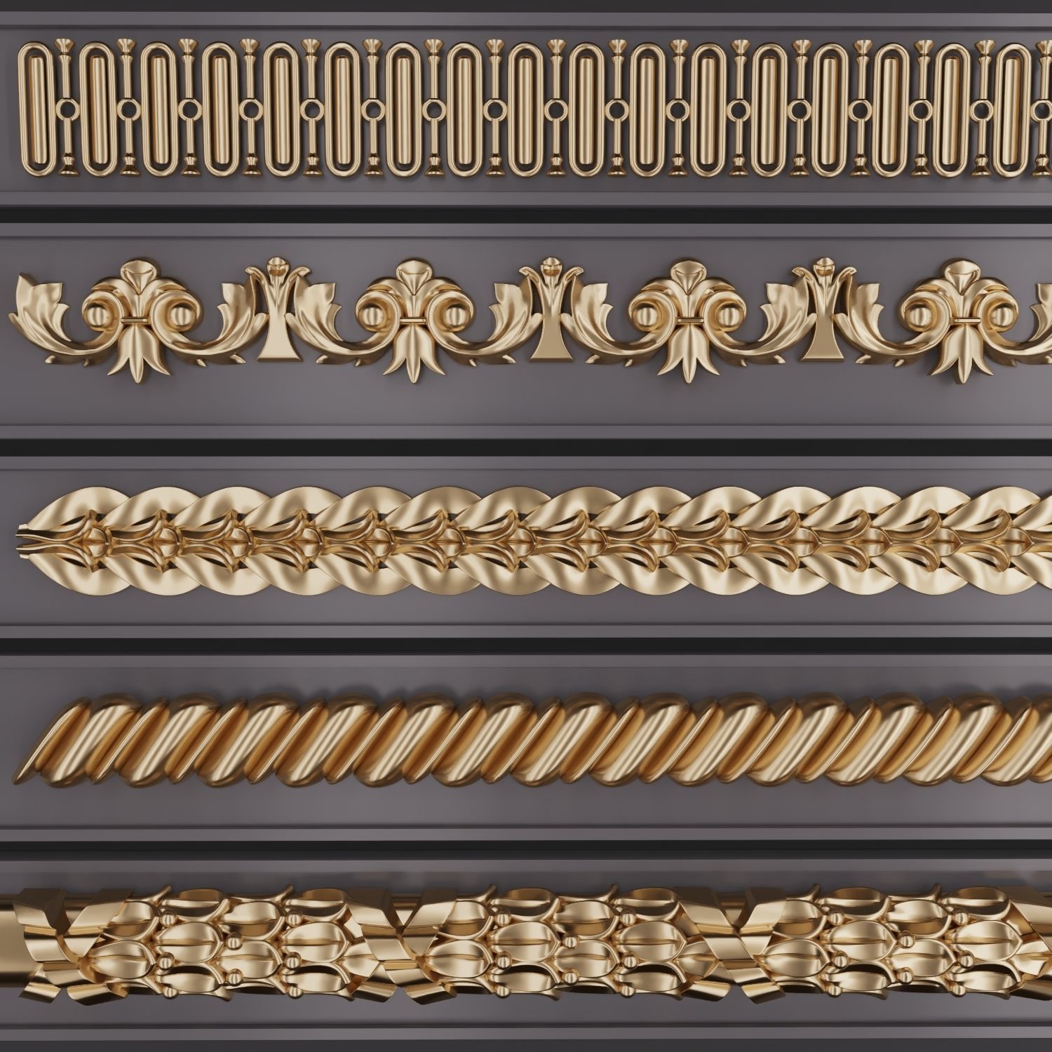 Trim Ornament 125 3D model_1