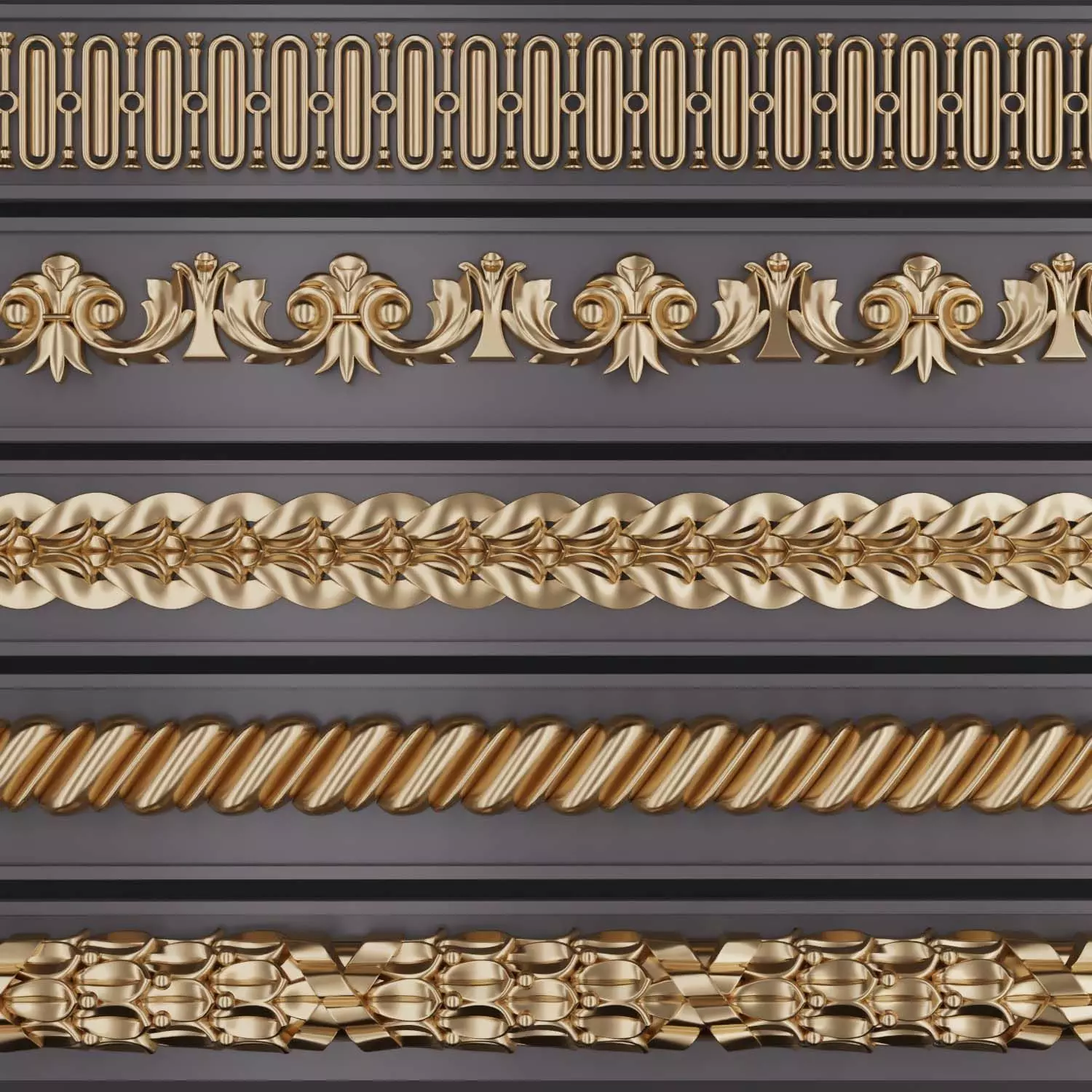 Trim Ornament 125 3D model_0