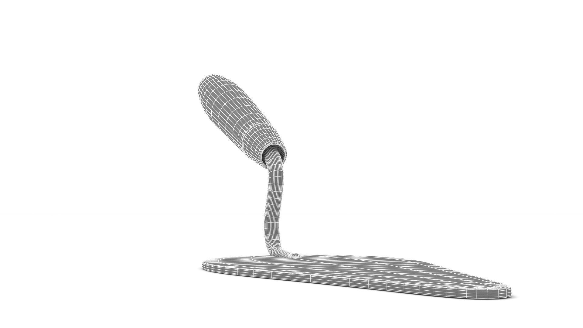 Brick Trowel 3D model_8