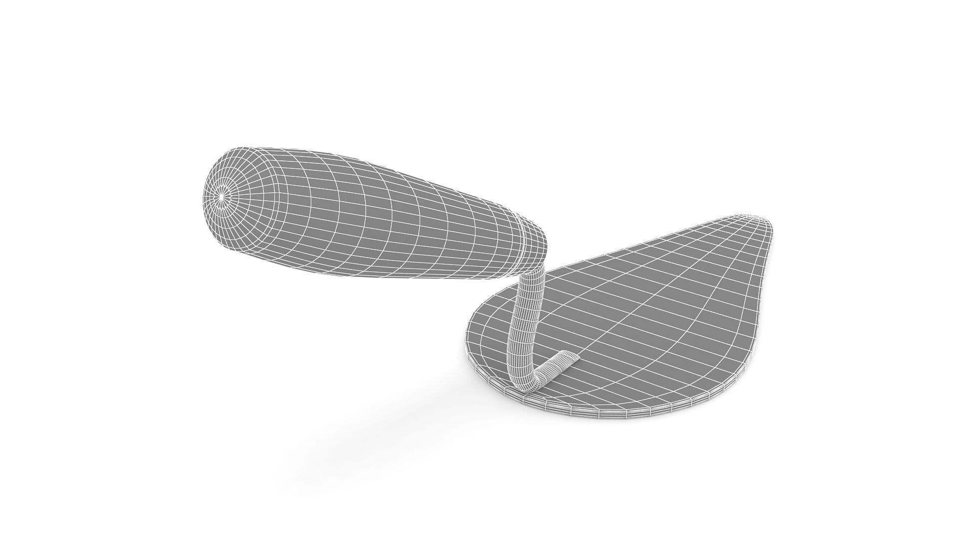 Brick Trowel 3D model_10