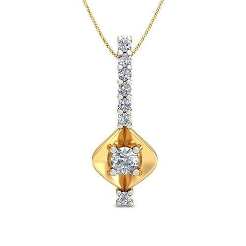 Solitaire Pendant 3dm stl FBX OBJ Render Detail 3D print model