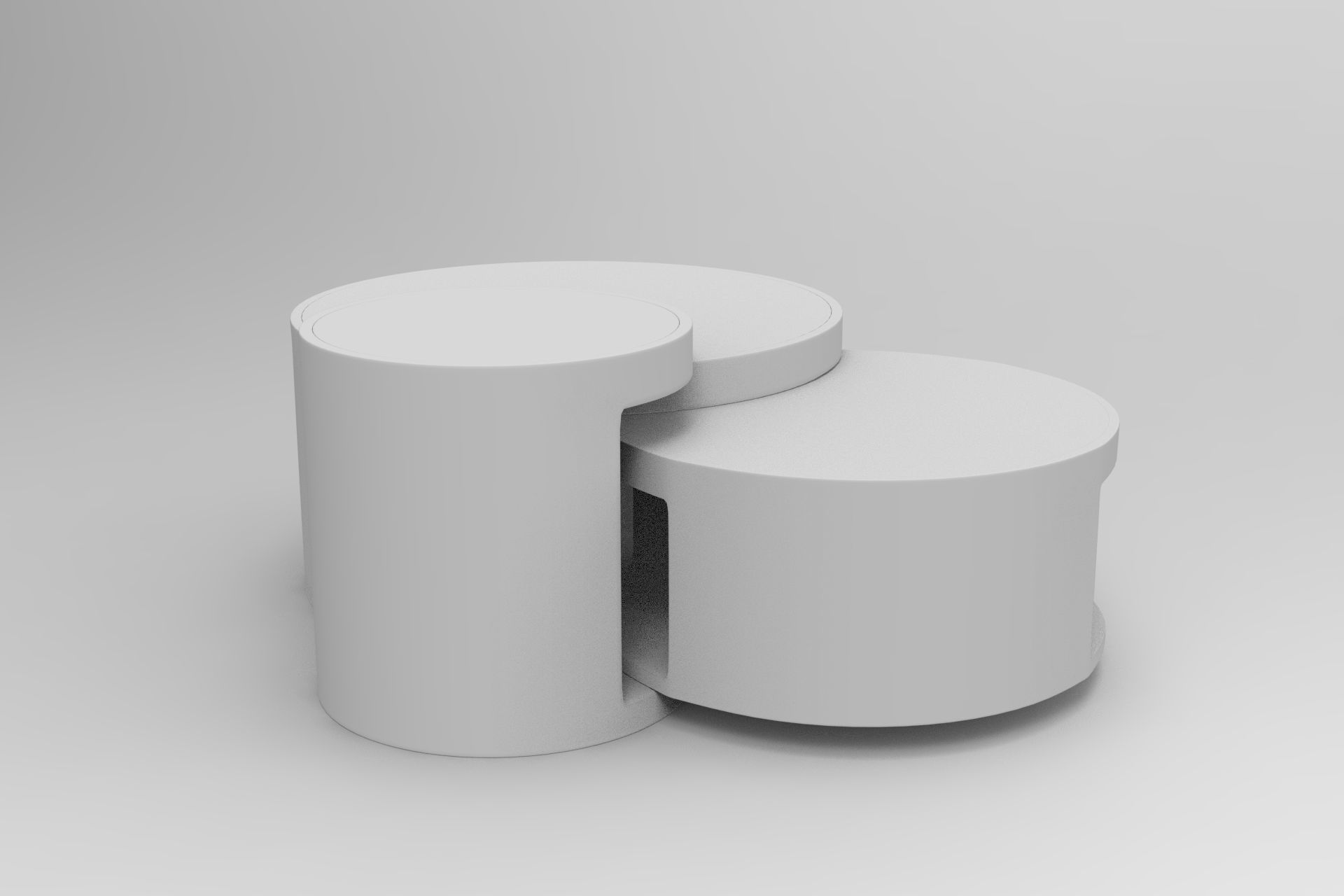 Antigua Center Table Low-poly 3D model_8