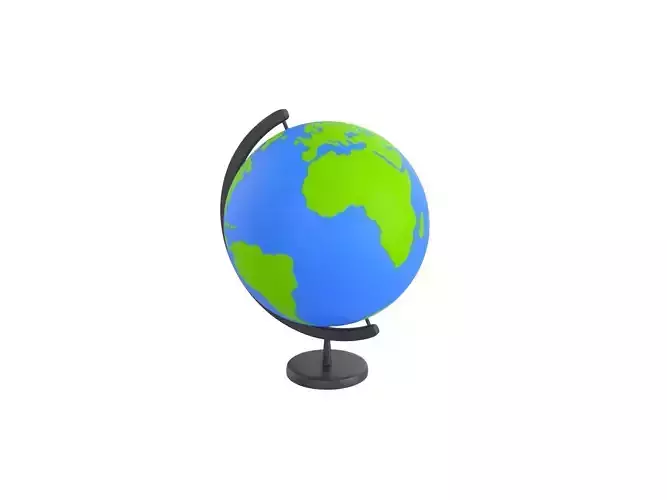 Cartoon Globe 