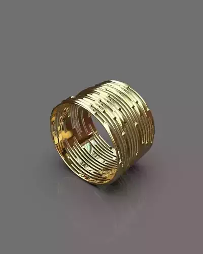Modern style ring