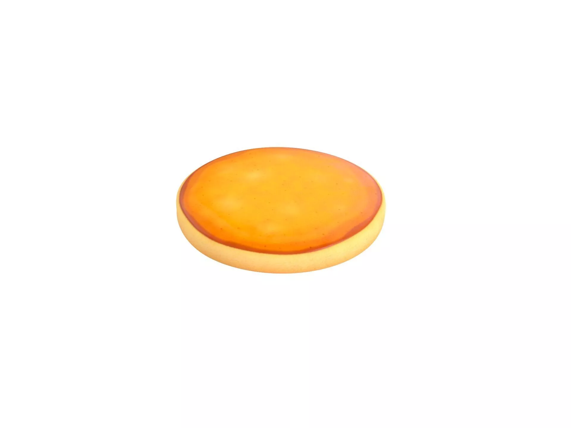 Cartoon Pancake 3D model