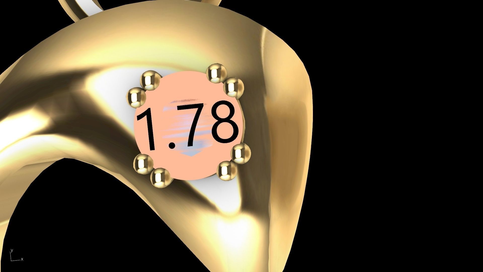 Peacock pendant stl verified 3D print model_13